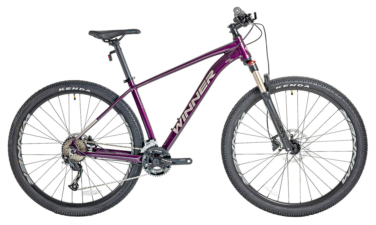 Велосипед WINNER SOLID GT 29" 2022, размер М, Фиолетовый